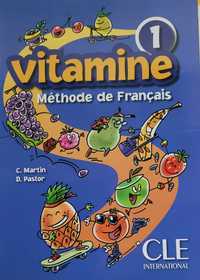 CLE International Vitamine 1, podręcznik używany do francuskiego
