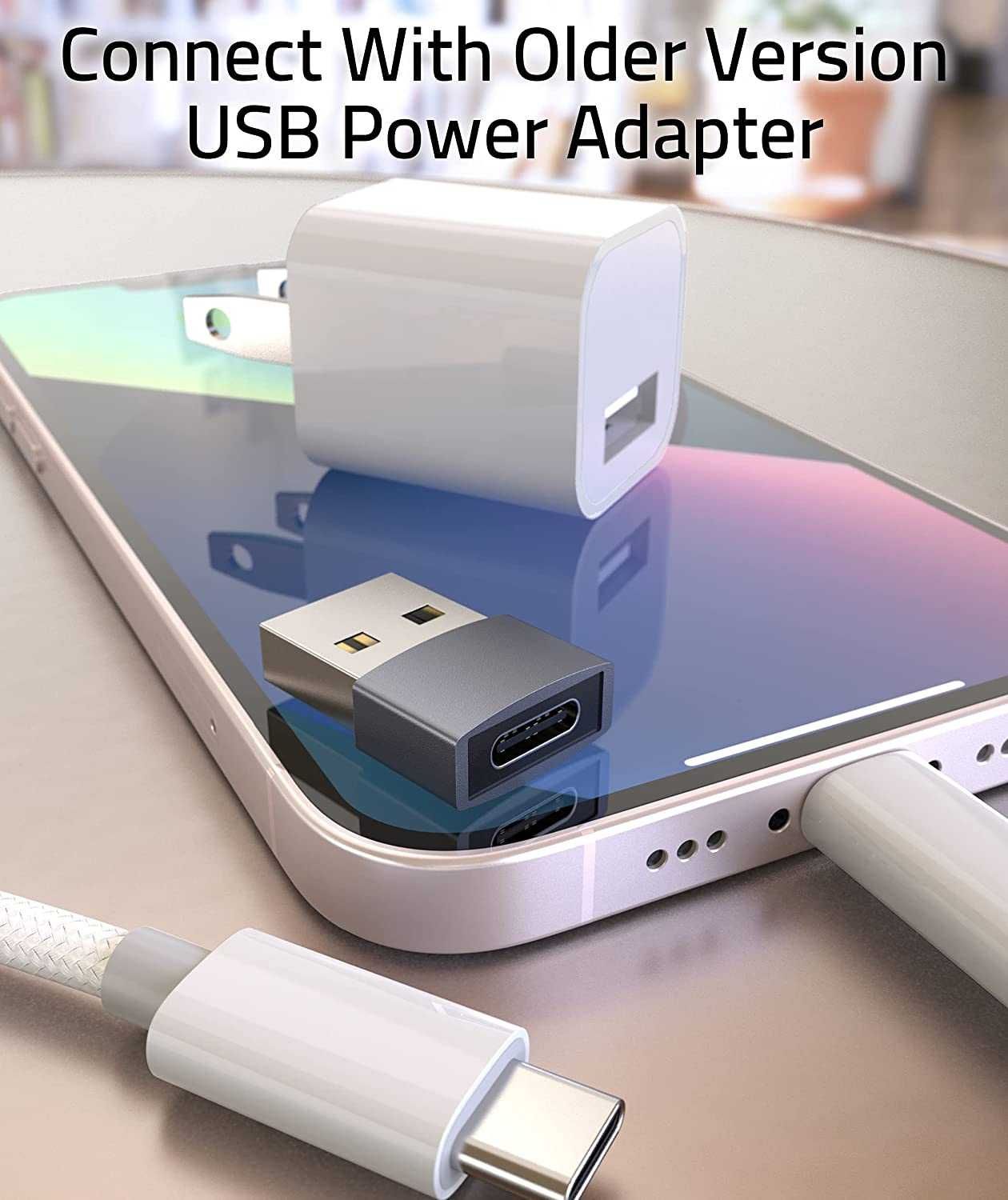 Adaptador de USB-C para USB - Mac, Macbook Pro - Iphone - Etc..