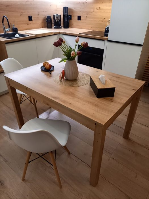 Duży stylowy Stół rozkładany Dąb Artisan | D.120 - 240! S.80 x W.76 cm