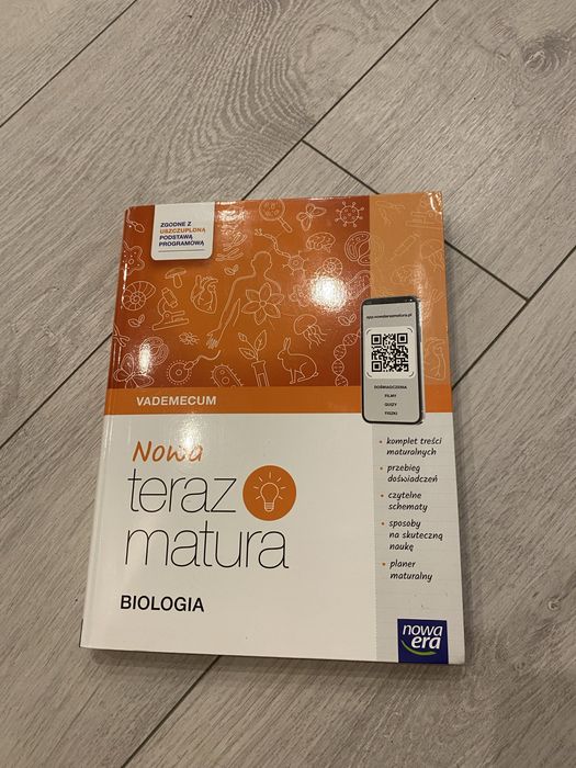 Nowa teraz matura. Biologia. Vademecum poziom rozszerzony 2025/2026
