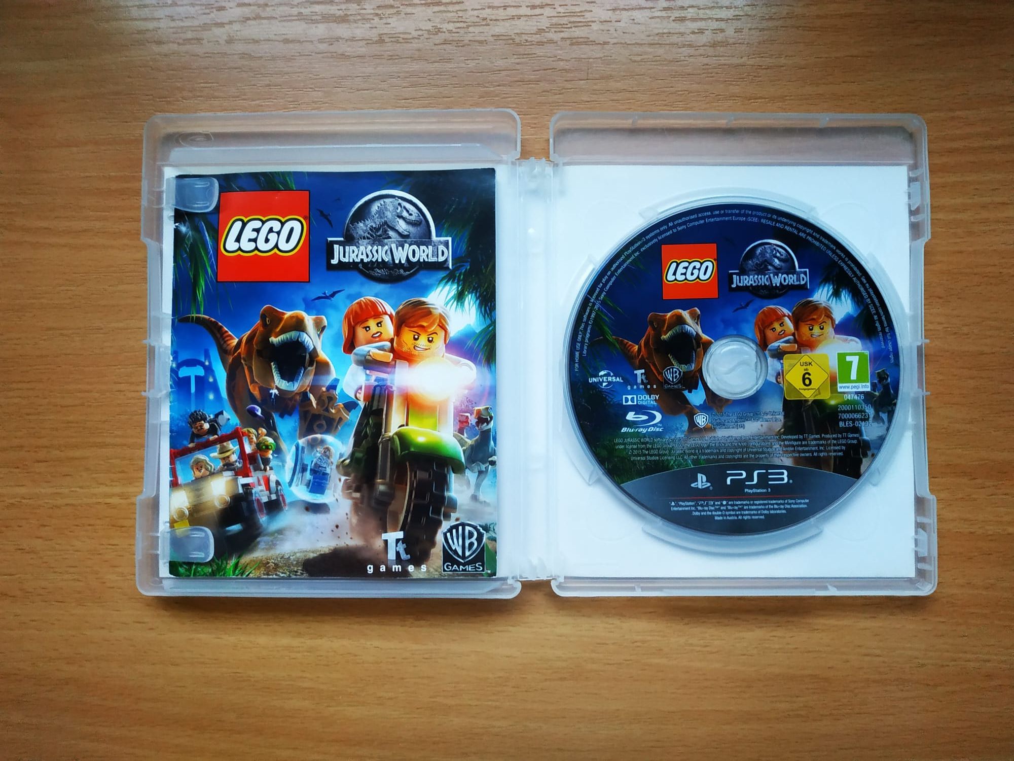 LEGO Jurassic World PS3 pl, stan bardzo dobry, możliwa wysyłka olx