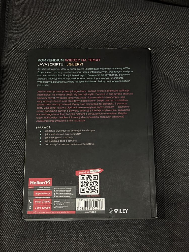 2xPodręcznik HTML i CSS oraz Javascript Jquery Interaktywne strony www