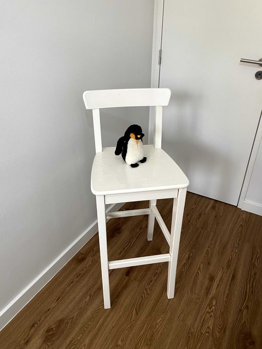 Cadeira alta IKEA branca