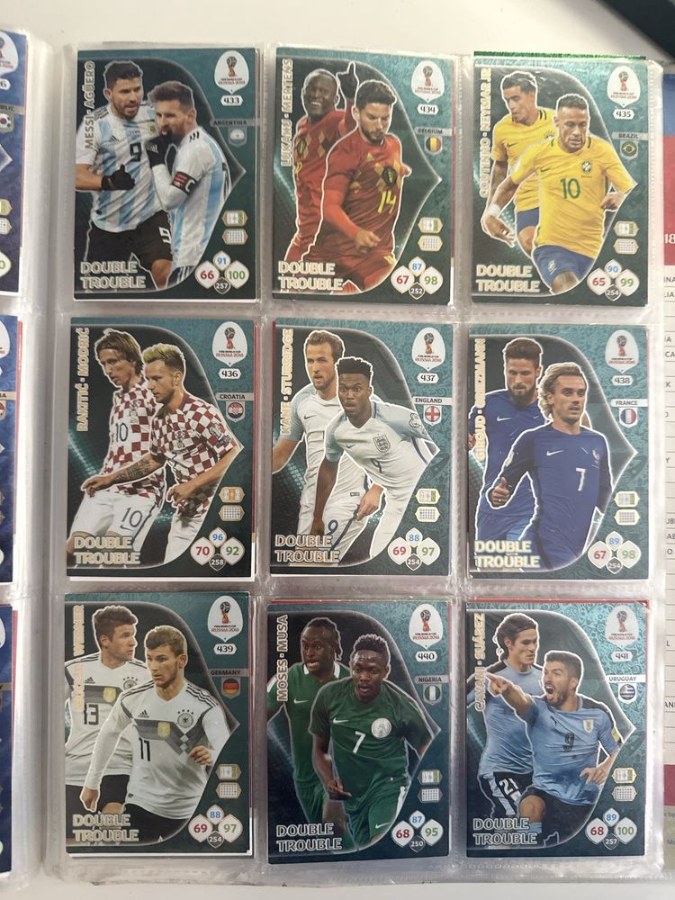 Kolekcja kart FIFA World Cup 2018 + Limited Edition + karty XXL