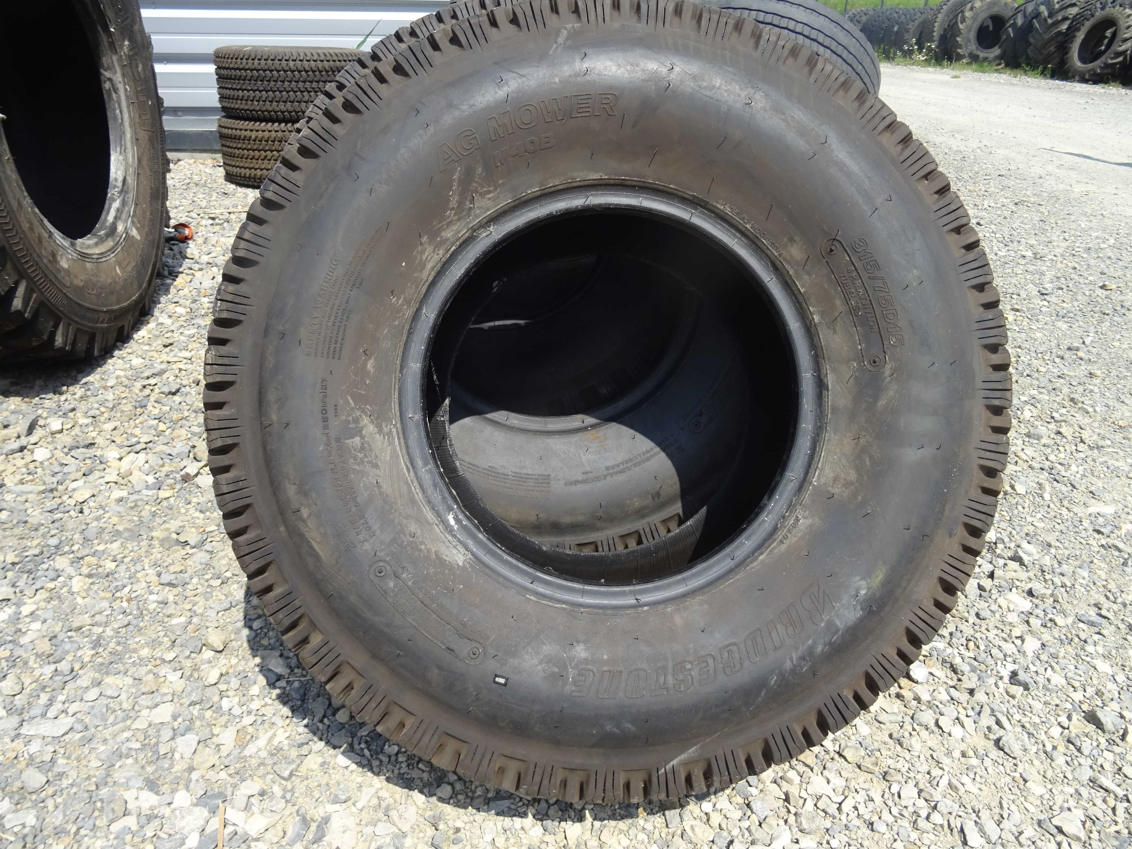 opona 315/75R15 315/75D15 BRIDGESTONE M40B AG MOWER (1500 netto/szt.)