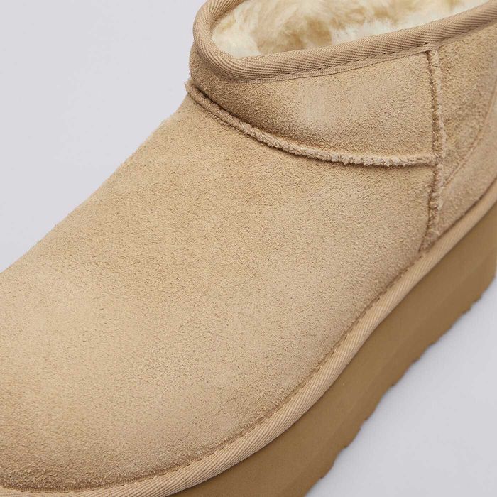 ОРИГІНАЛ UGG Classic Ultra Mini Platform 1135092-SAN ботинки угги УГГ