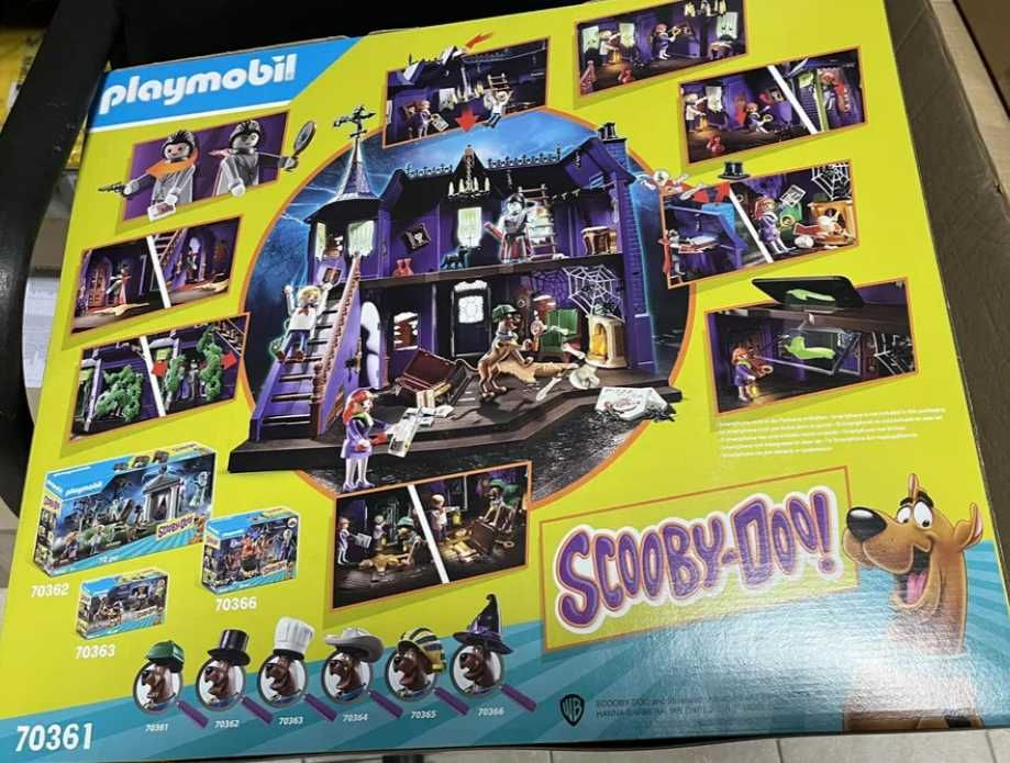 Плеймобил Скубіду Таємничий особняк Playmobil 70361 Scooby Doo