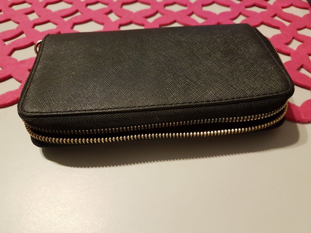 Portfel jak nowy Michael Kors czarny duży