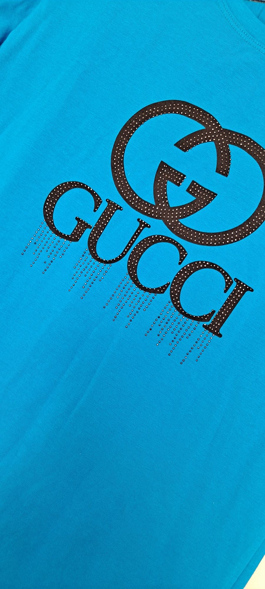 Koszulka damska Gucci Xl/2XL niebieska
