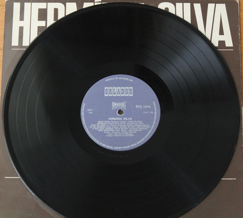 LP "Os Maiores Êxitos de Hermínia Silva" - Hermínia Silva, disco vinil