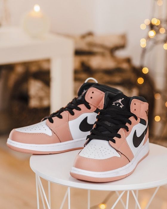 Buty Nike Air Jordan 1 Mid Pink Quartz 36-40 damskie trampki