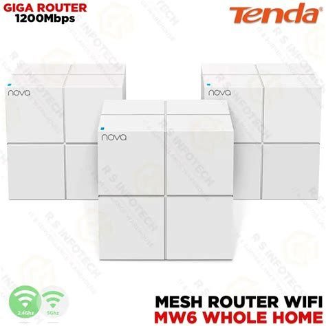 Sistema Routers Mesh Tenda Nova MW6