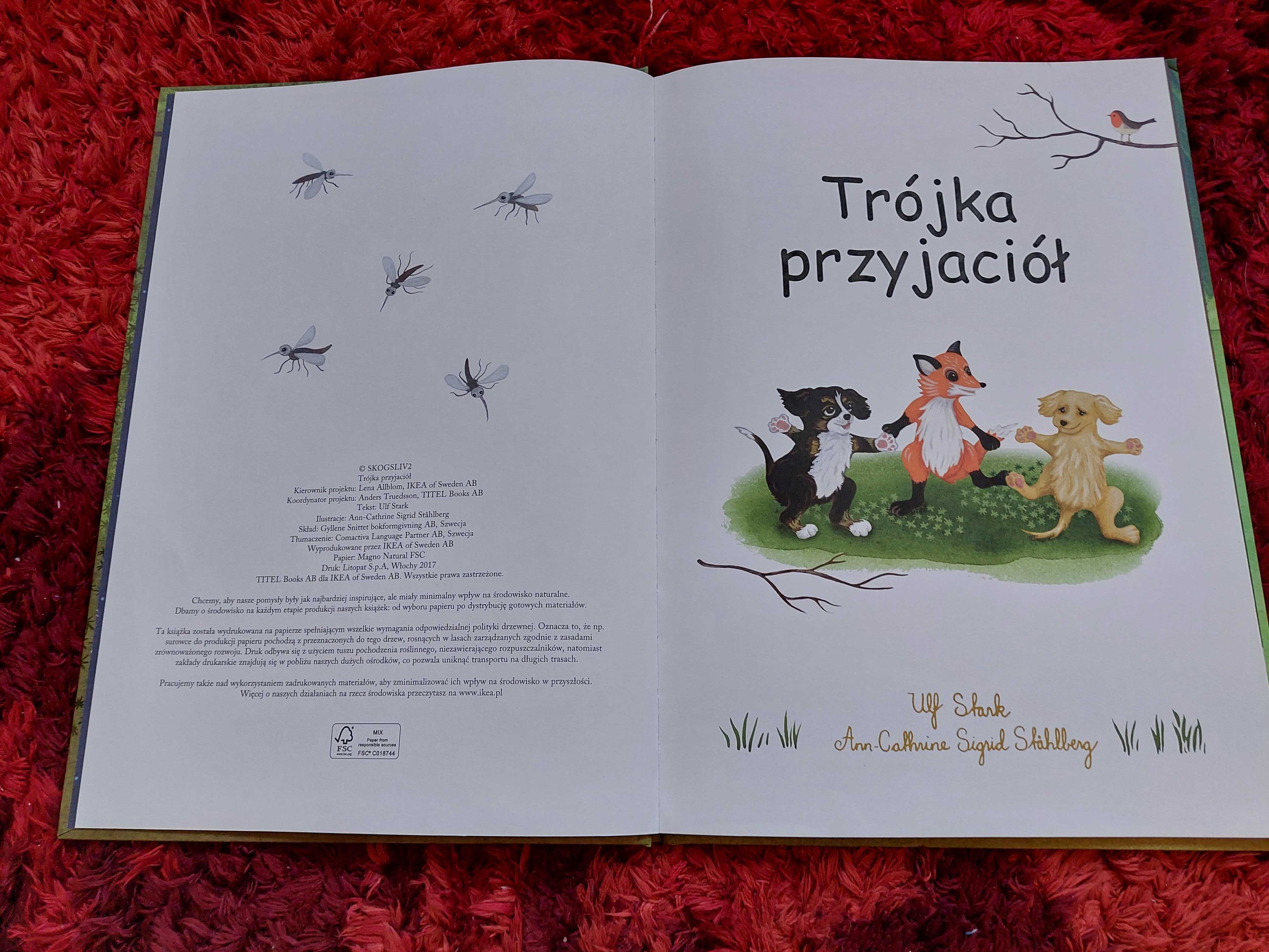 Książka / Trójka przyjaciół / Ulf Stark