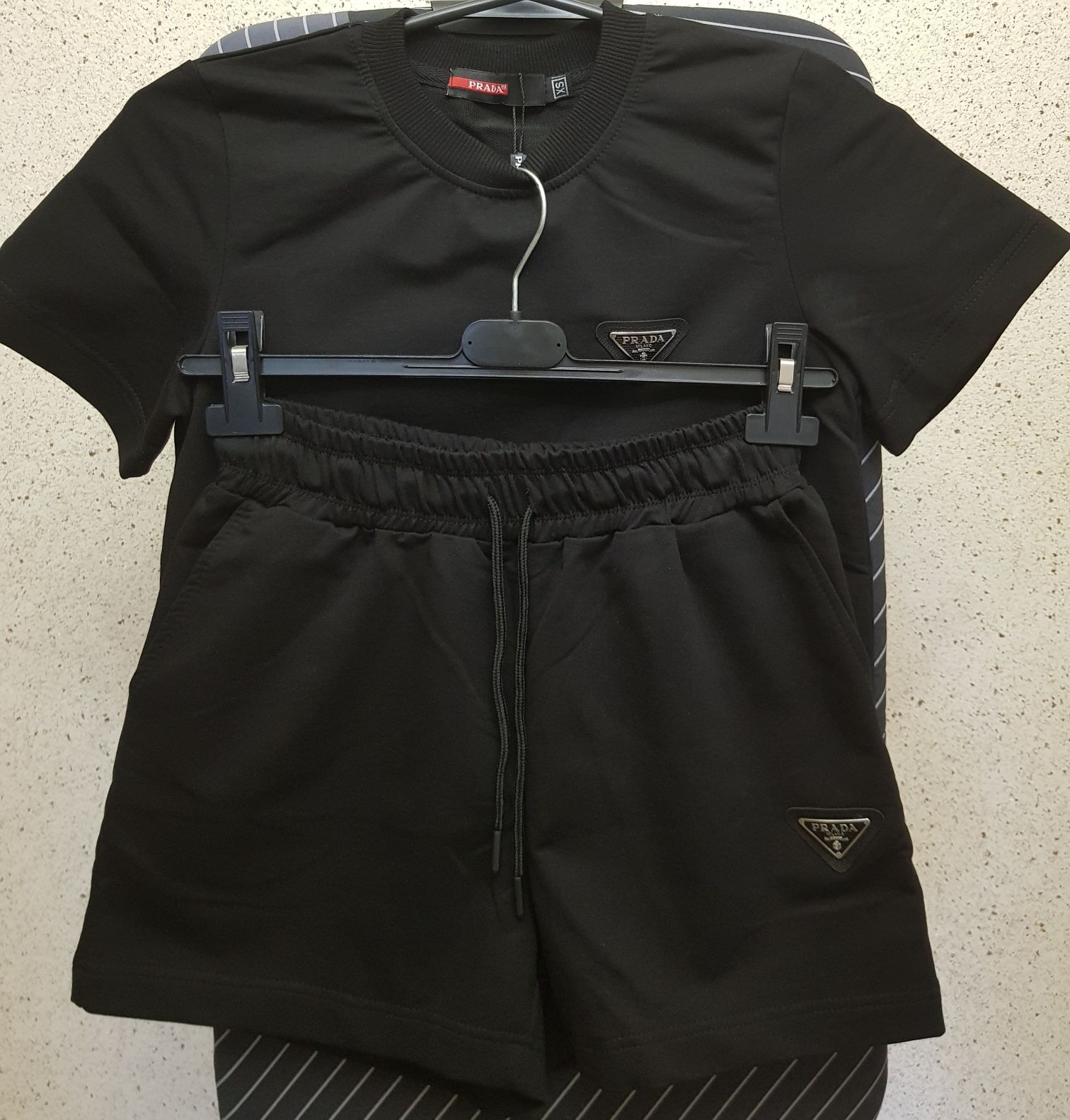Костюм Prada/ Шорты/ футболка/ Женский костюм/ Подростковый костюм