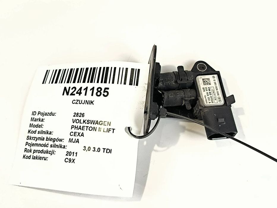 Czujnik ciśnienia spalin 059906051A  Volkswagen, Phaeton 2011 3.0 TDI