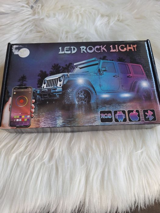 Wodoodporny zestaw oświetlenia do samochodu 4 Pods 64 LED RGB Multicol