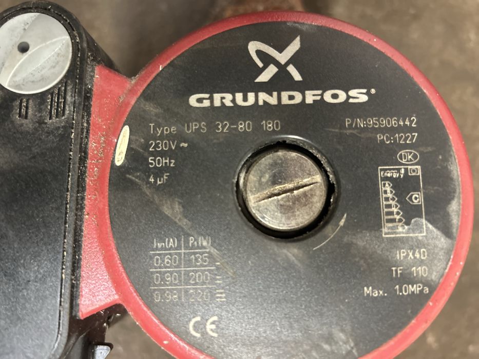 Pompa obiegowa grundfos