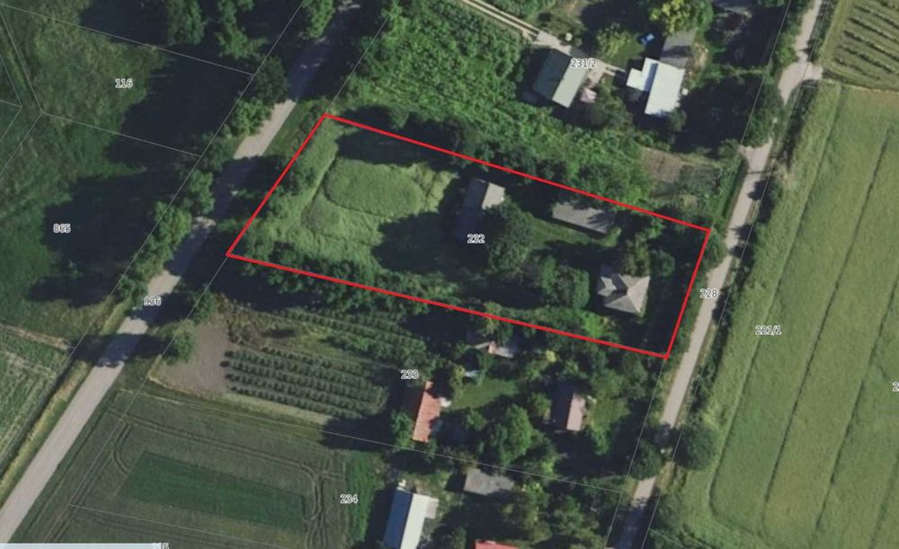 Siedlisko we wsi Tarnoszyn