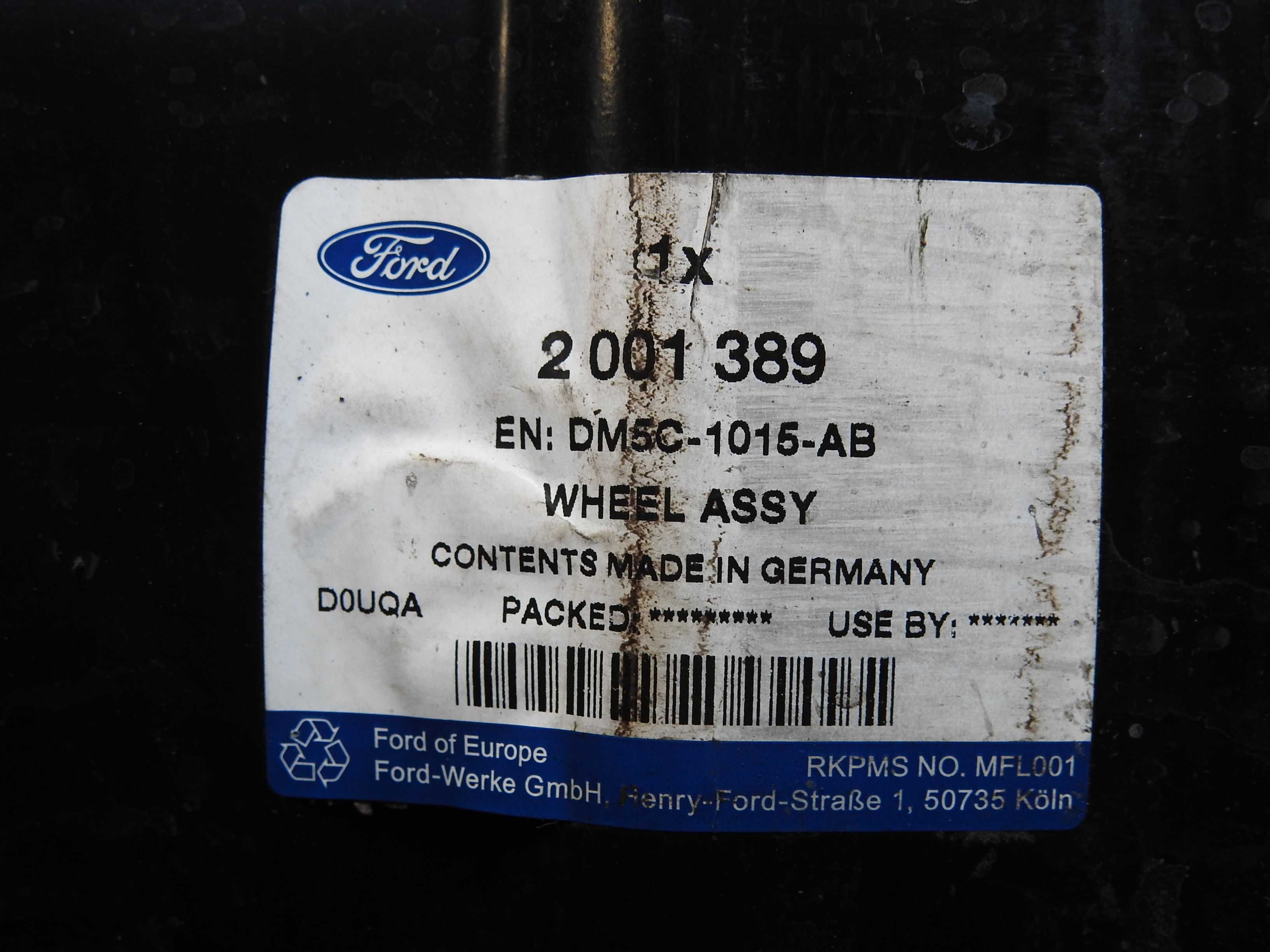 4xFelgi stalowe Ford Volvo 5x108 16'' 6,5J ET50 Piasta 63,3mm
