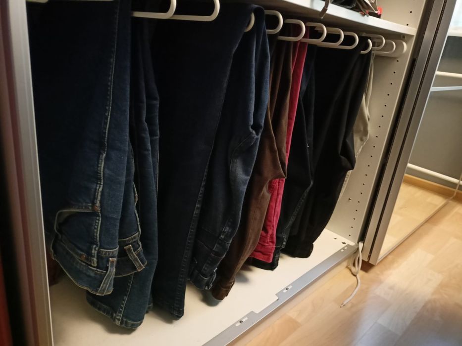 Ikea Komplement wysuwany wieszak na spodnie 100x58