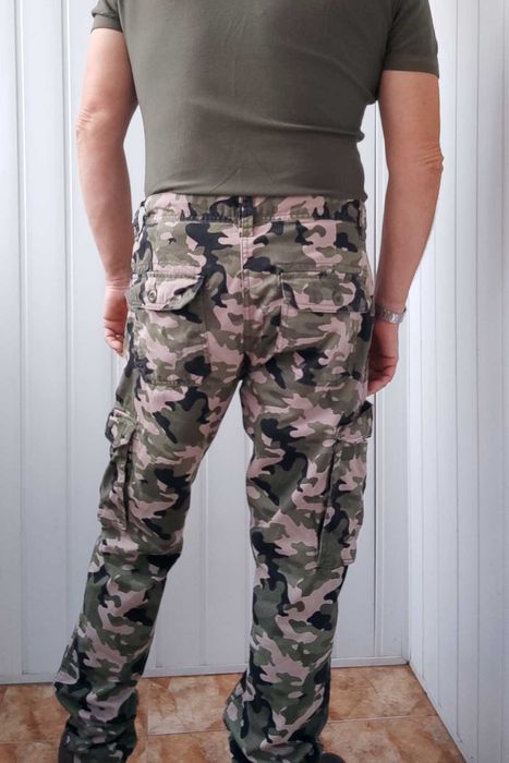 Штаны карго, милитари, камуфляж westace. размер w34