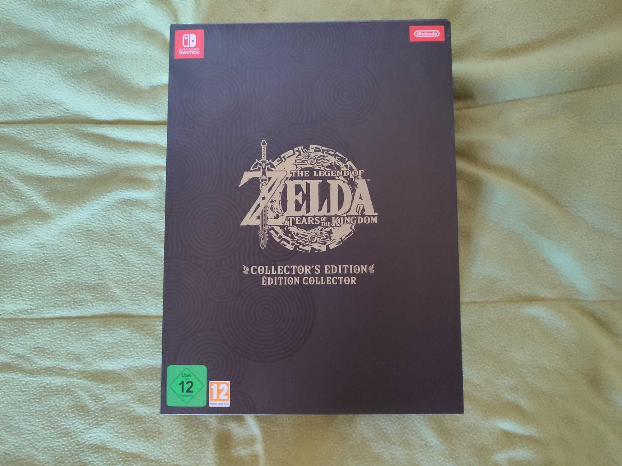 Nintendo Switch OLED - Edição Tears of the Kingdom + Jogos e Extras