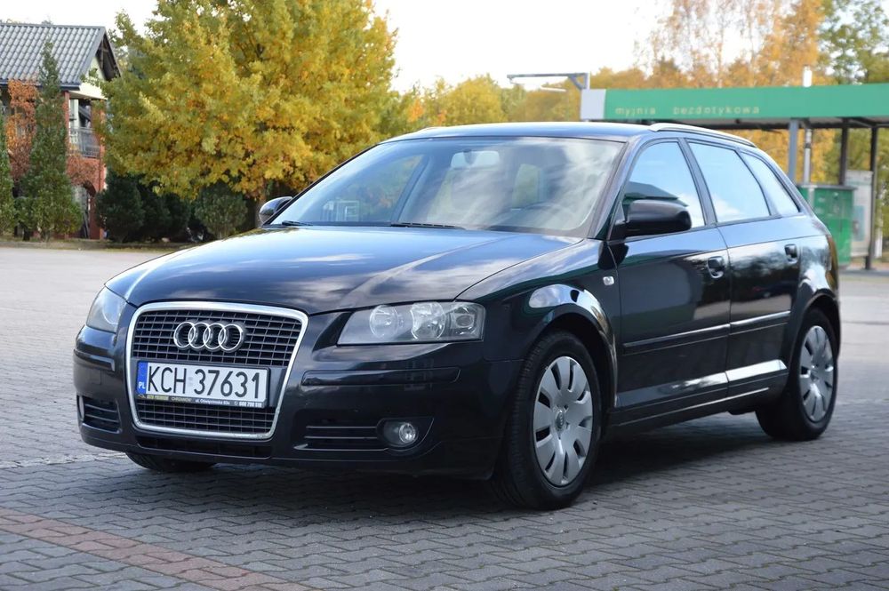 Audi A3 Sportback Sline 1.9 TDI / TEMPOMAT / kubełki / AUX / roleta / ZADBANA