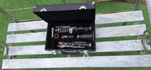 Clarinete com caixa dura
