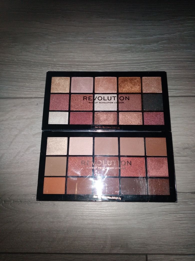 2 palety cieni do powiek makeup revolution cena za 2