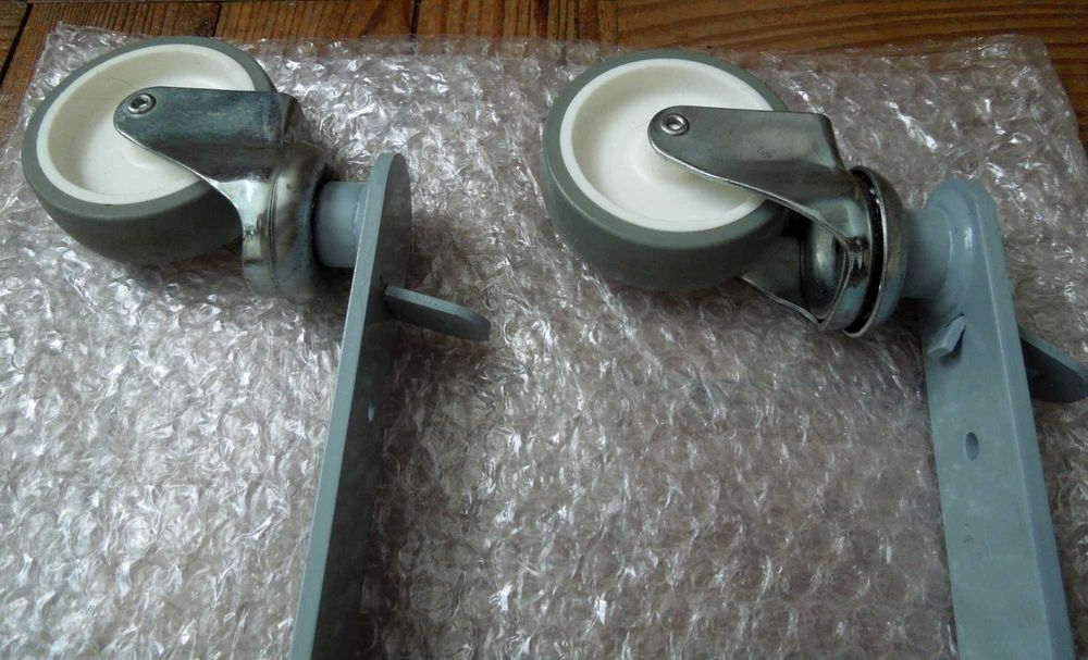 2 suportes com rodas para estante de cubos Ikea Expedit ou Kallax