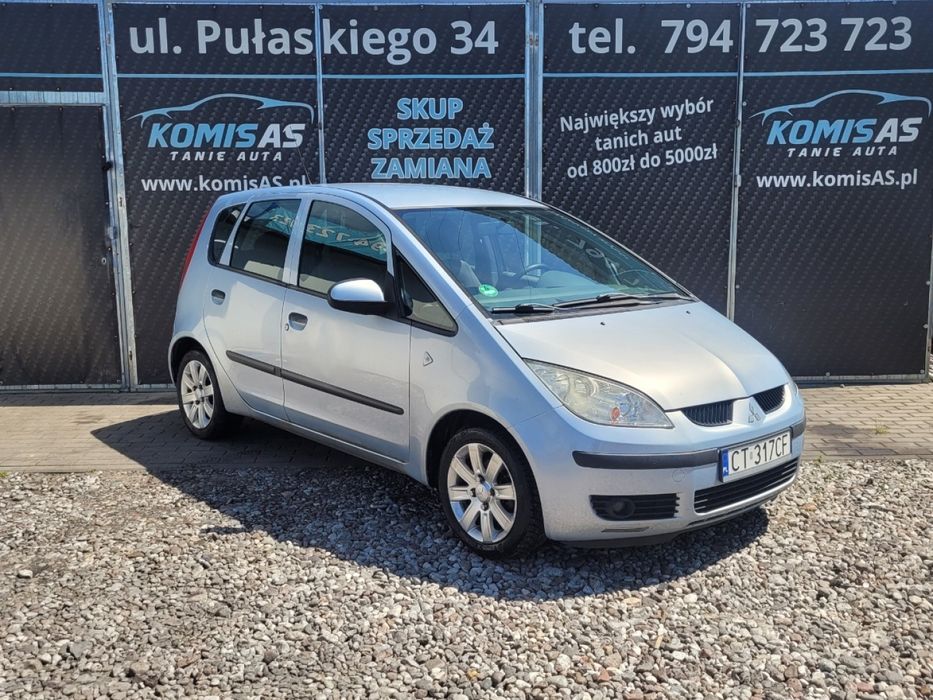 Mitsubishi Colt 1.4 benzyna * Klimatyzacja Zadbany Niski przebieg  *