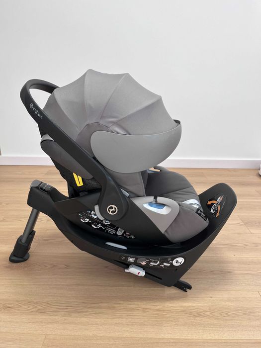 Fotelik CYBEX Cloud Z I-SIZE + Baza obrotowa isofix stan idelany