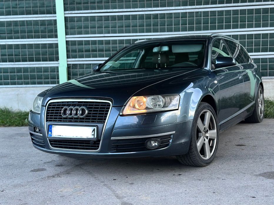Audi a6 c6 2.4 177KM 2005r Duza nawigacja, fis kolorwy , hak
