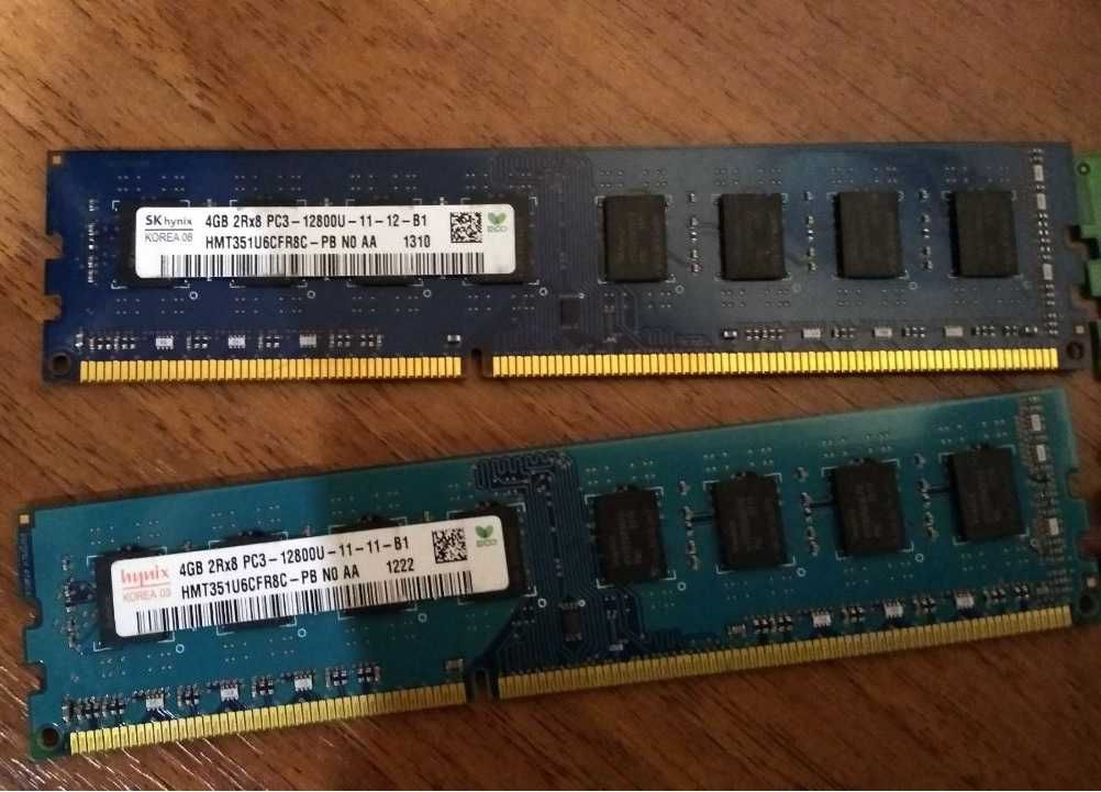 Оперативная память Hunix DDR3 ддр3 1600 Мгц 4GB в планке для INTEL/AMD