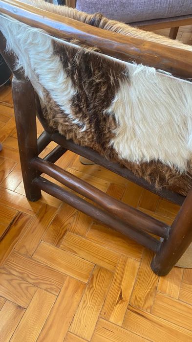 Cadeira de Pele de Vaca AREA STORE