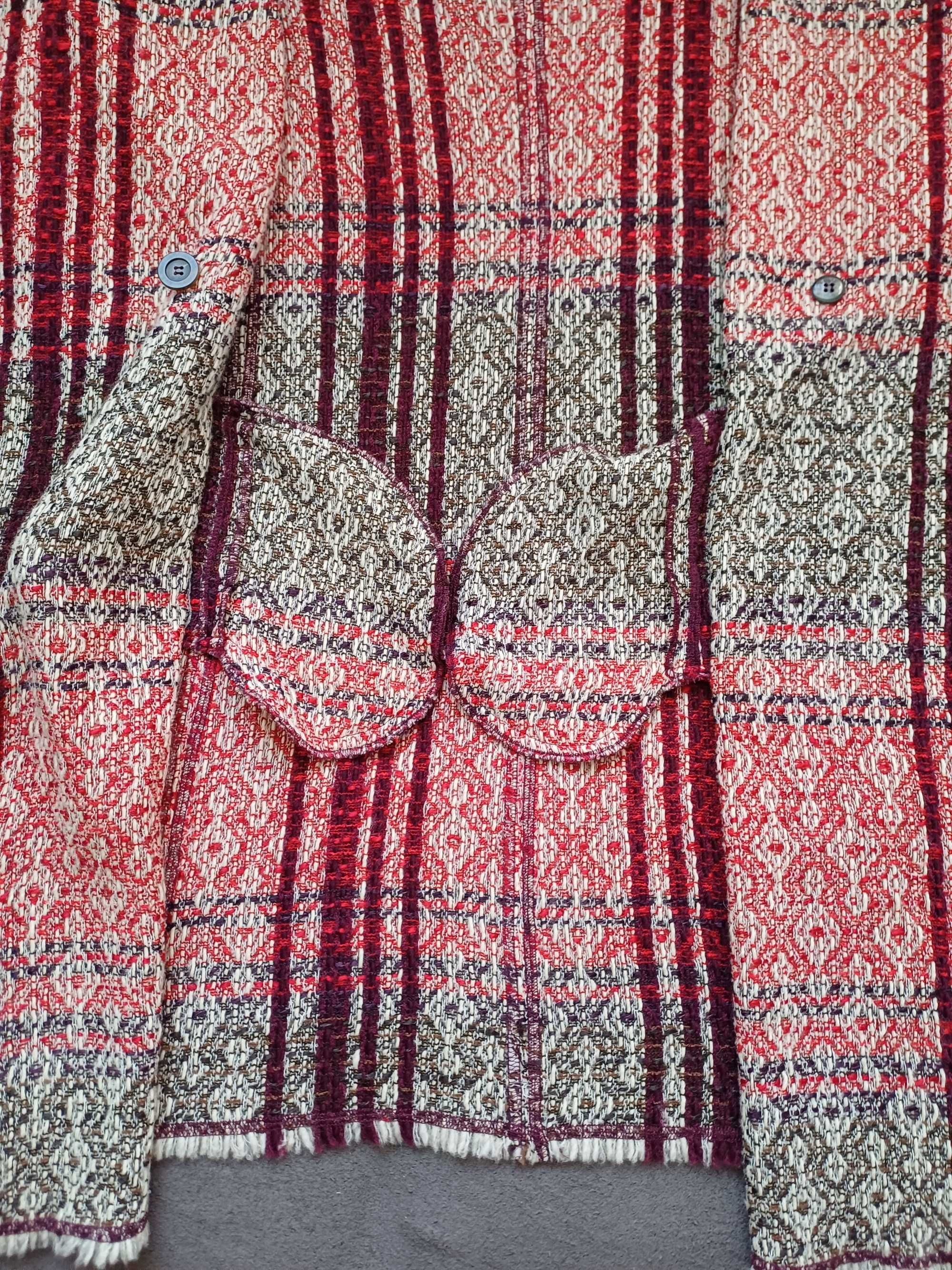 Escada długi wełniany żakiet rozmiar XXL/3XL