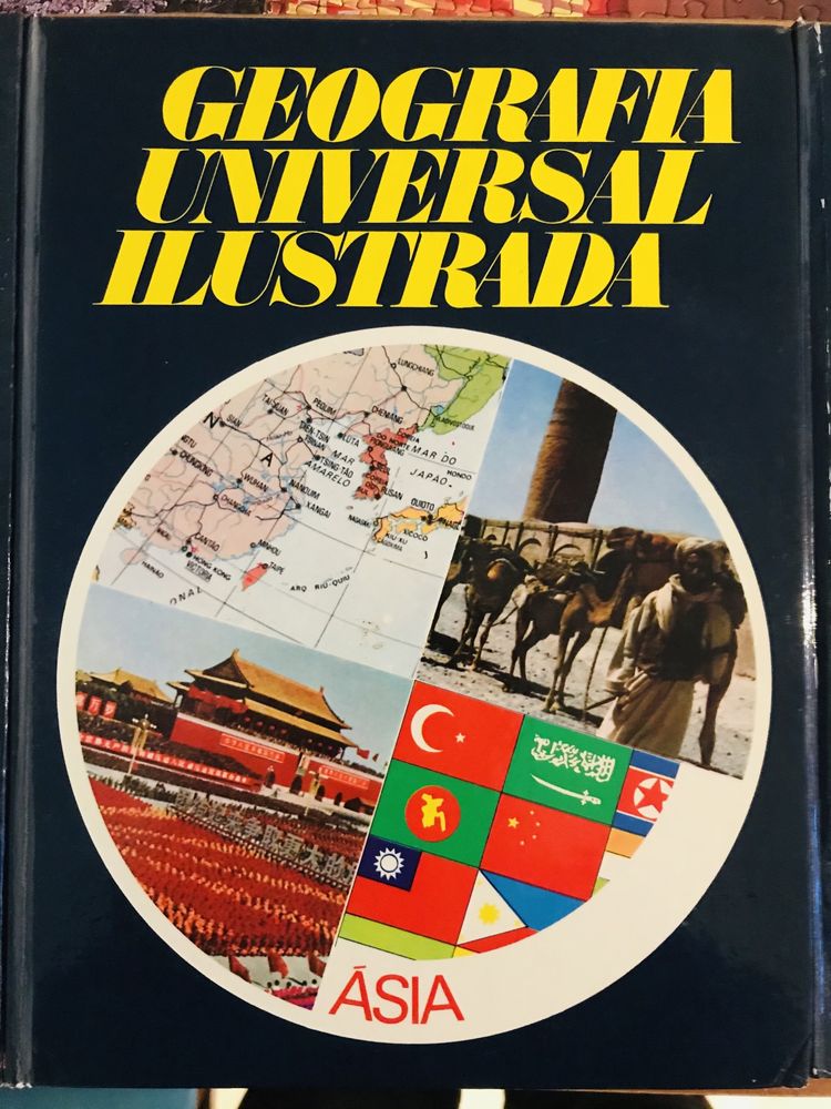 Geografia Universal Ilustrada - 4 Volumes