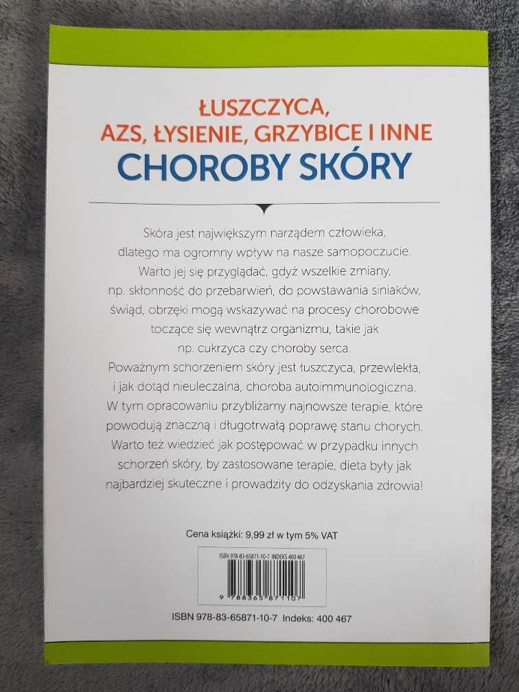 Łuszczyca, AZS, łysienie, grzybice i inne choroby skóry