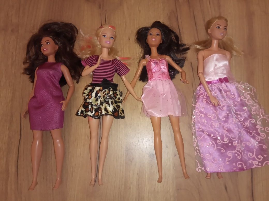 Barbie zestaw oryginalnych lalek
