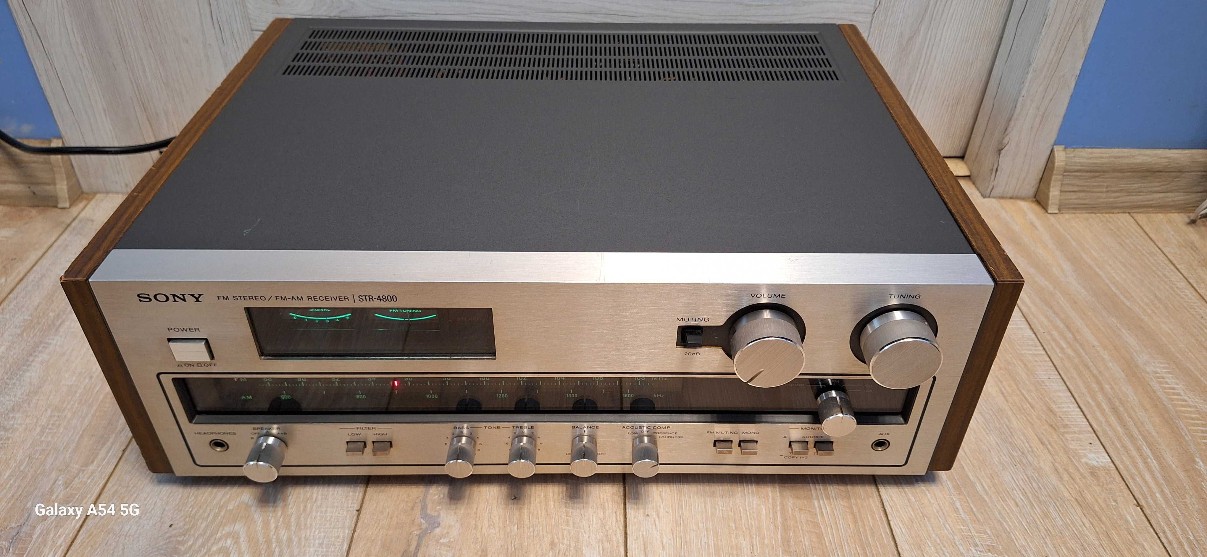 Amplituner SONY STR-4800 Stan BARDZO DOBRY ! 100% Sprawny ! MONSTER !