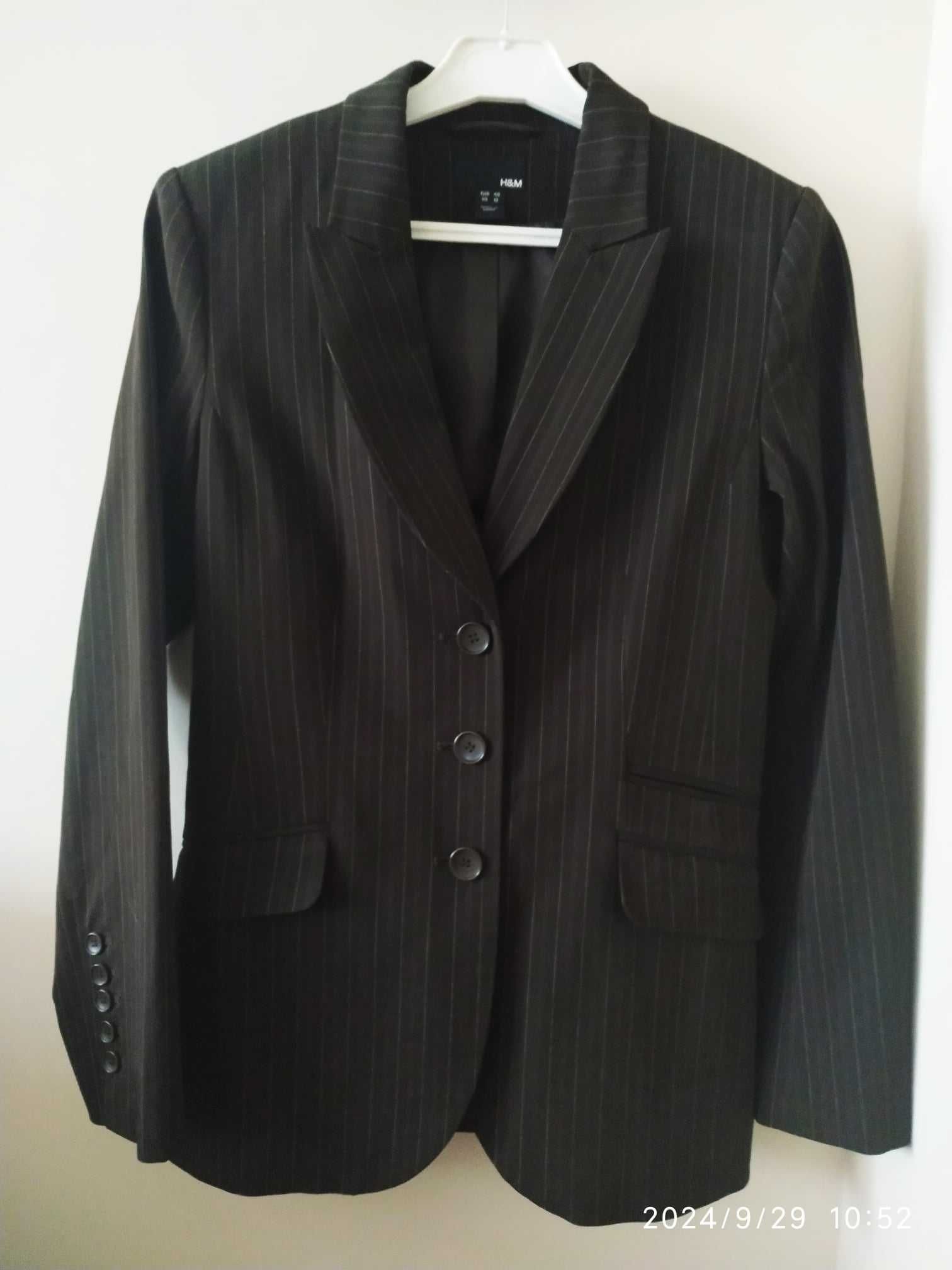 Marynarka brązowa H&M 40 L