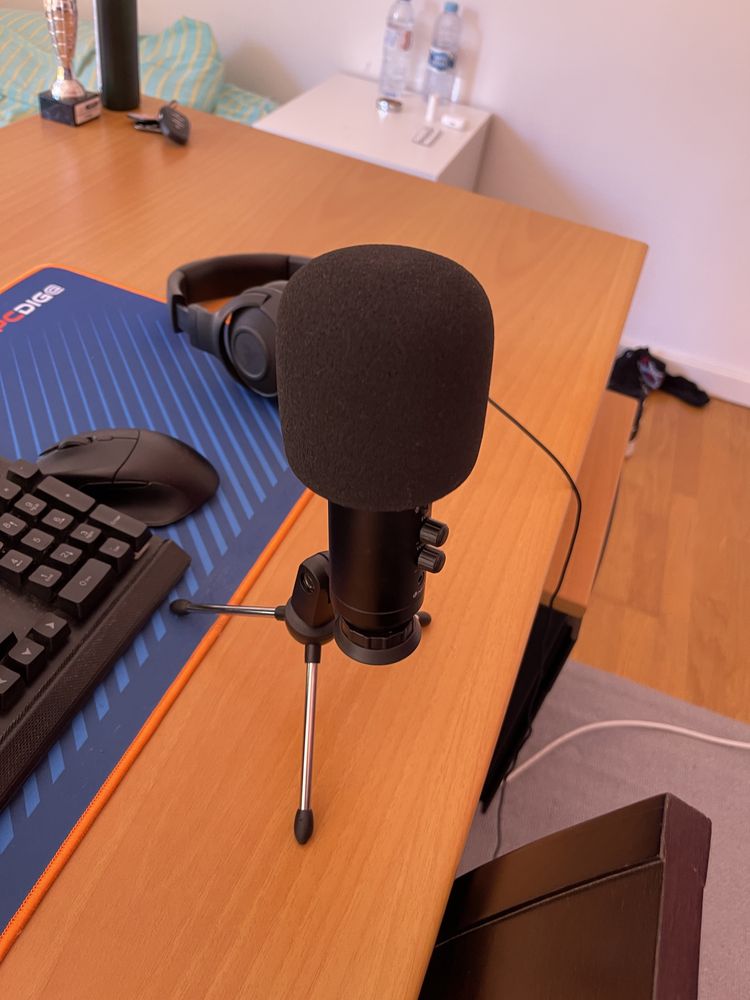 Microfone Gaming/Podcast/Vloging