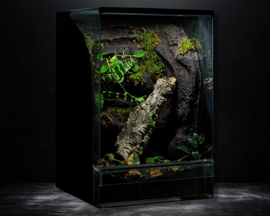 Terrarium 40x40x60 gekon paludarium vivarium