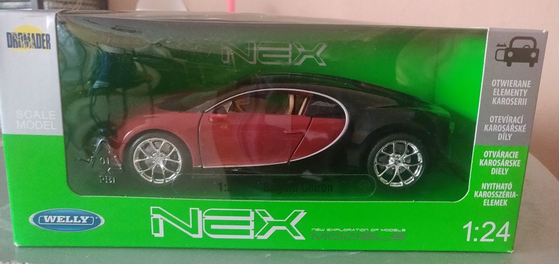 Bugatti kolekcionerski 1:24 nex