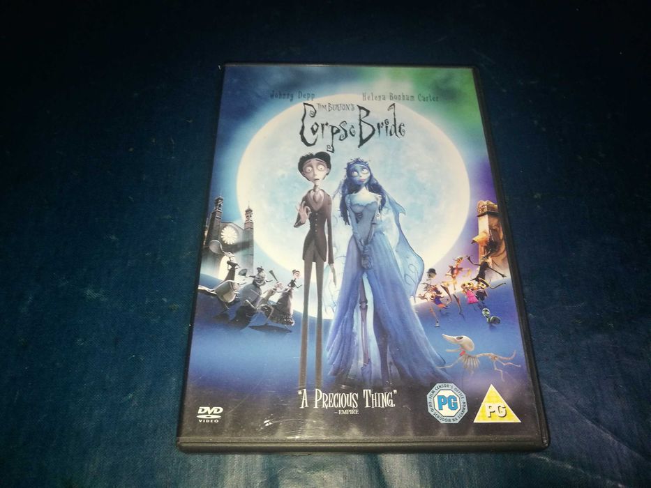 COPS BRIDE (NOIVA DADÁVER) - TIM BURTON	DVD (legendagem em Inglês)