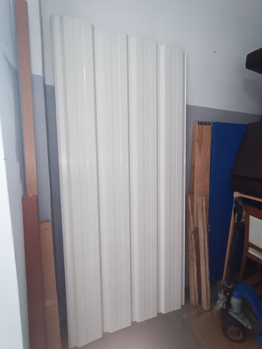 Conjunto de chapas lacadas 134 x 250 cm