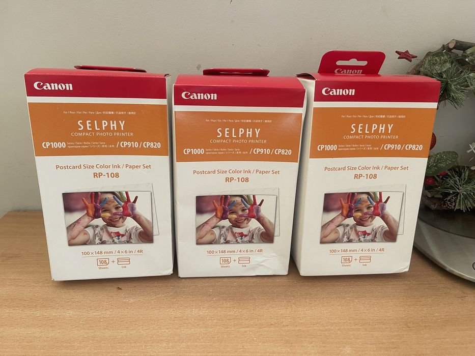 Фотобумага Canon selphy Rp-108in . Original Japan
