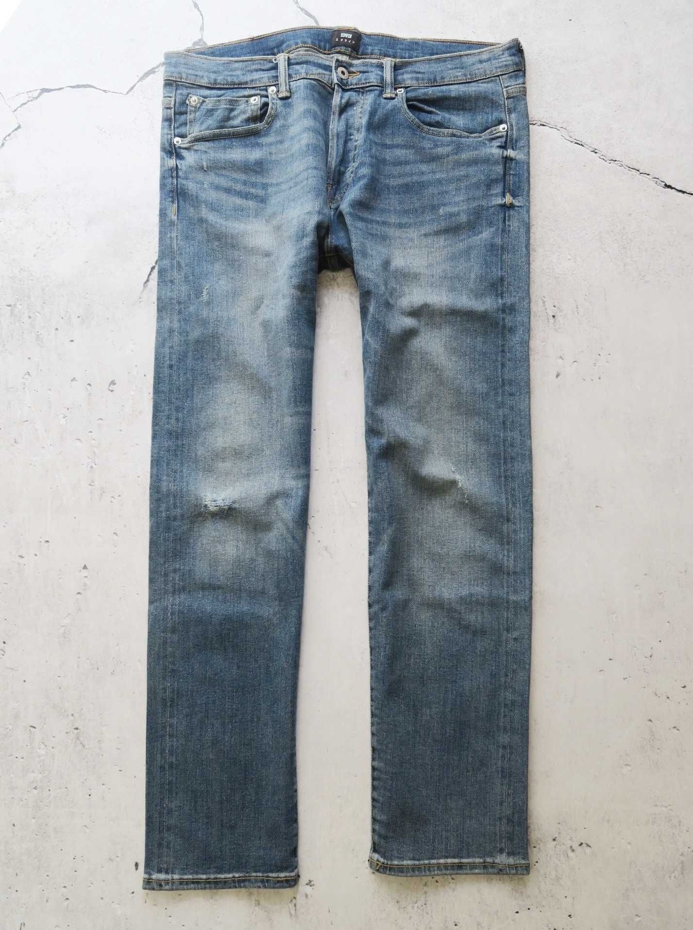 Edwin japan denim spodnie jeansowe 34x30