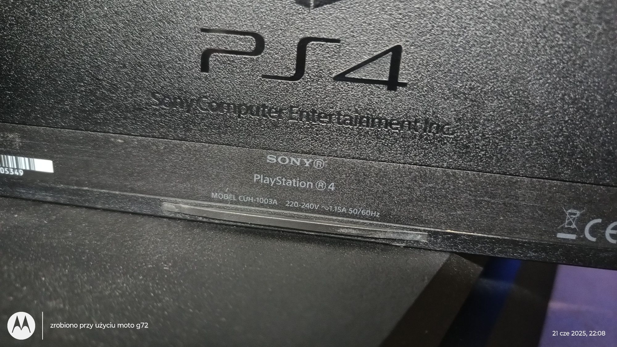 Konsola PS4 model cuh-1003A