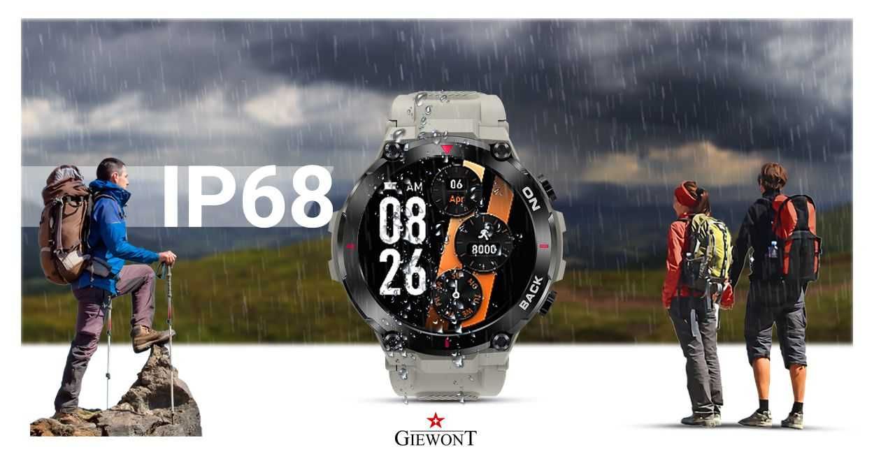 Smartwatch Giewont Pionier GPS GW460-3 - Light Stone GPS